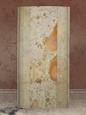 Плитка фасадная комбинированная из известняка и ракушечника